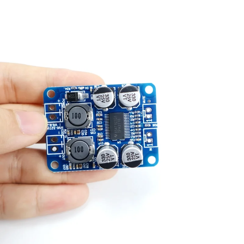 TPA3118 Digital Audio Power Amplifier Board 60W DC 8V-24V Single Channel for DIY Hi-Fi Speaker 32-Pin Original