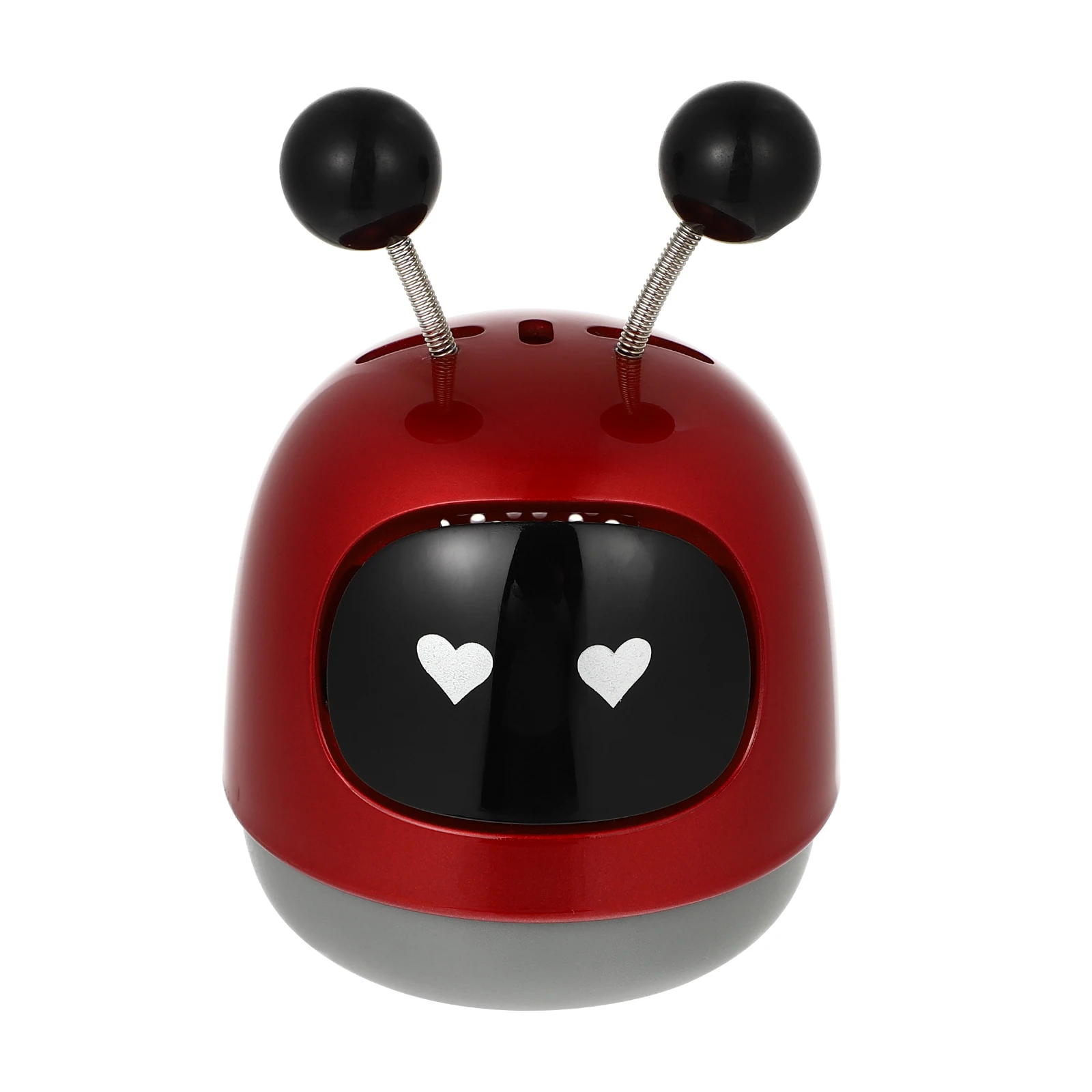 

Car Air Freshener Diffuser Small Robot Shaped ABS Iron Material Gentle Aroma Inlet Even Diffusion Easy Installation Car