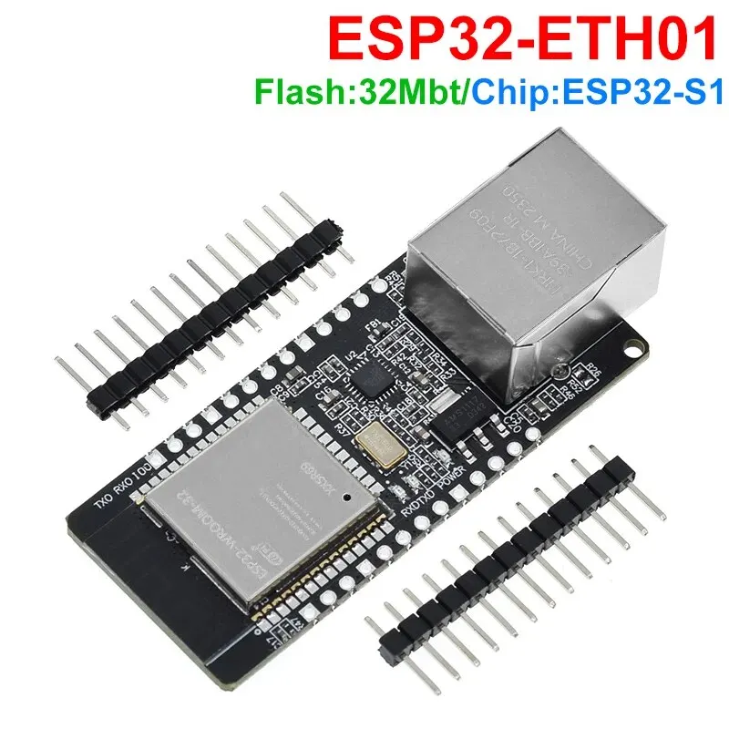 WT32-ETH01 Embedded Serial Port Networking Ethernet Bluetooth-compatible WIFI Combo Gateway MCU ESP32 Wireless Module Board