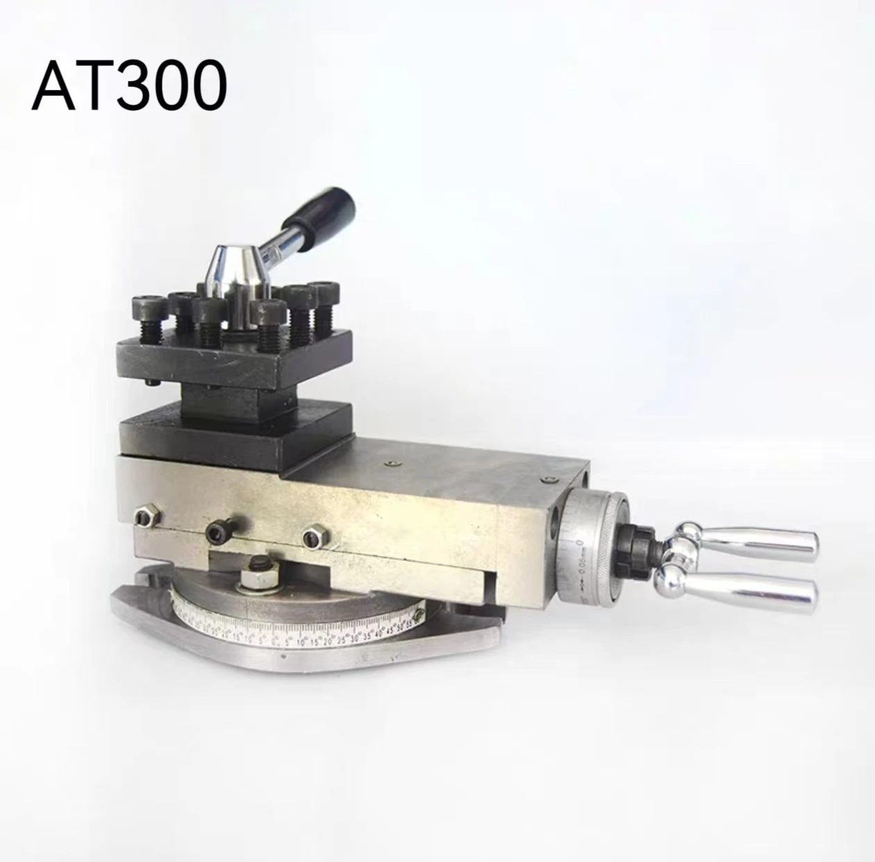 New AT300 Tool Holder Mini Lathe Accessories Metal Lathe Holder Tool Assembly Quick Change Lathe Tool Holder Tool 80mm Stroke