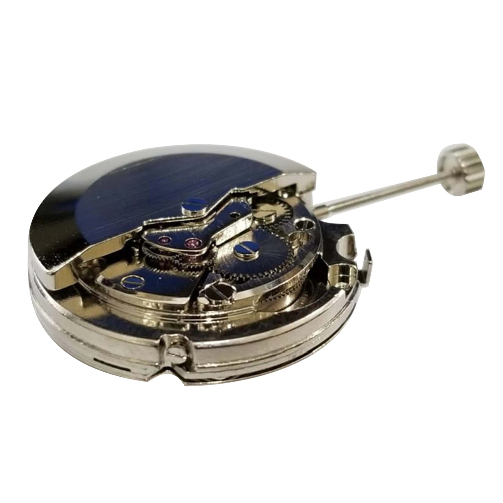 26mm Sun-Moon Automatic Watch Movement 23 Jewels 21600 BPH 3 Hands 3 Eyes Day Night Indicator for Watch Repair
