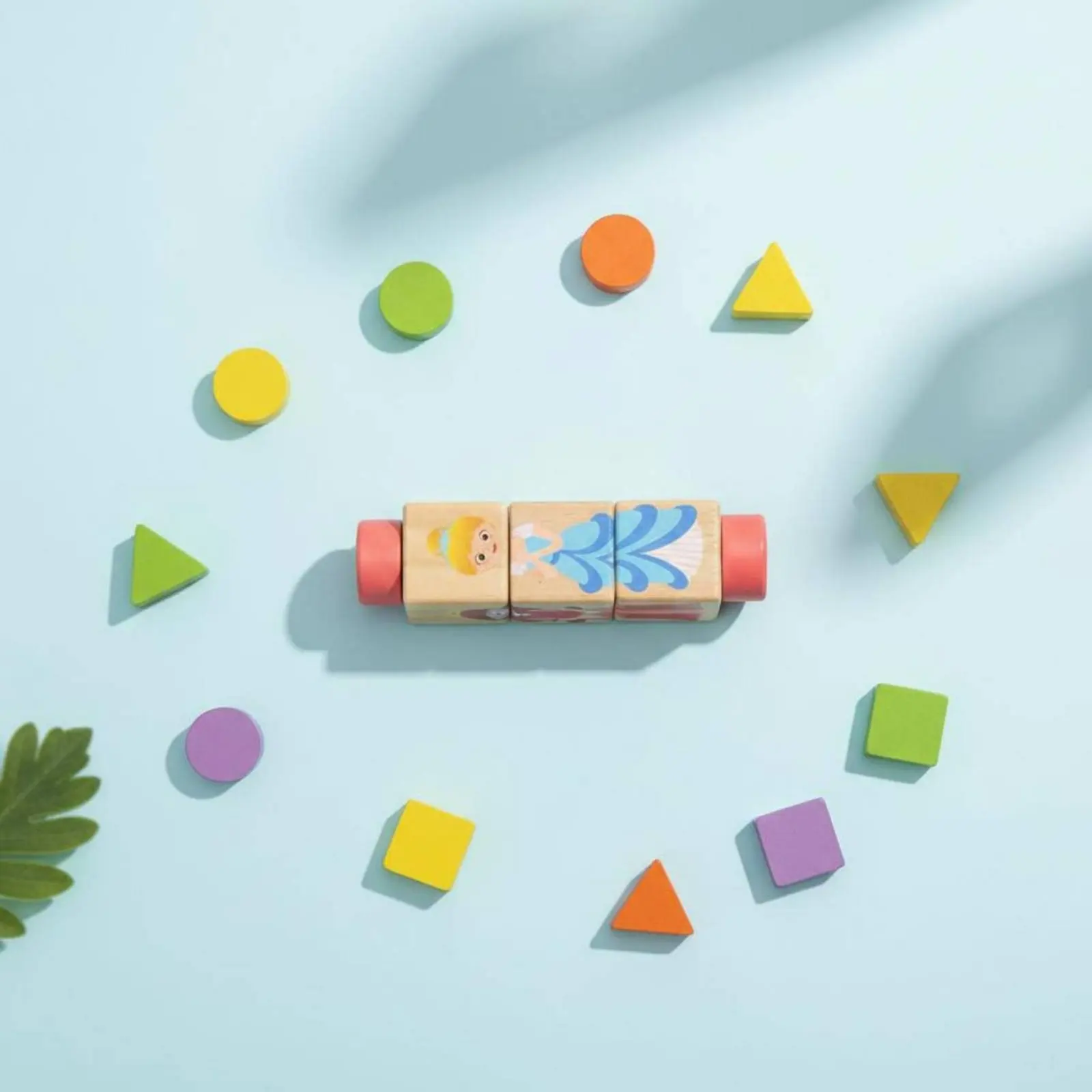

Wooden Creature Brain Teaser Blocks Educational Wooden Creature Brain Teaser Cylindrical Picture Blocks Cognitive Training