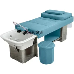 Beauty Salon Shampoo Chair Hair Salon Barber Shop Lying Completely Thai Massage Flushing Bed Chair Stool Physiotherapy