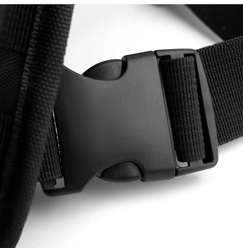 Homefish Reflektierende Hip-Hop-Streetwear-Taktische Brusttasche, verschleißfest, mit mehreren Taschen, Brustwestentasche für Studenten – Detail 10