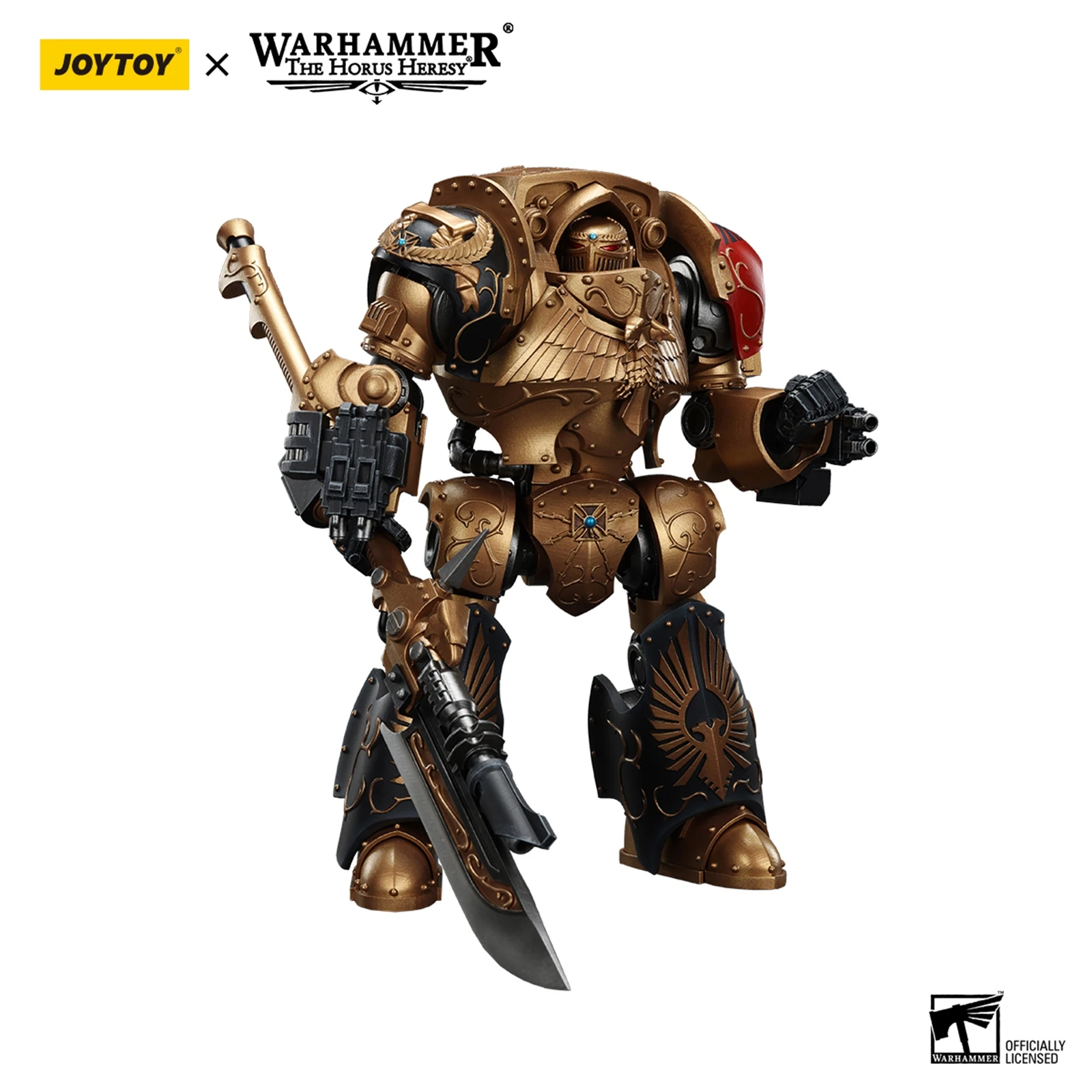 

JOYTOY Warhammer 40000 1/18 Action JT00812 Legio Custodes Contemptor-Achillus Dreadnought