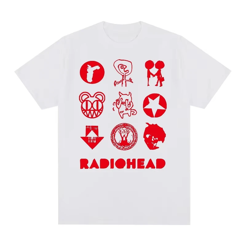 Radiohead Vintage T-shirt Everything in Its Right Place Alternative Rock Band Cotton Men T Shirt New TEE TSHIRT Womens Tops