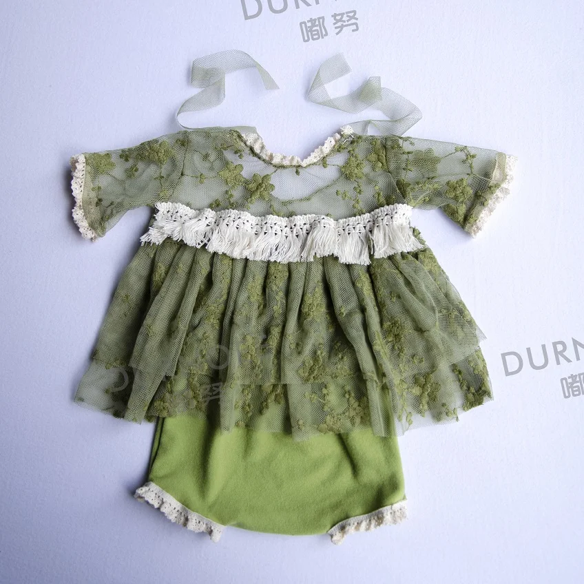 Baby Girl Outfit Newborn Photography Props Lace Tutu Dress Photography Girl Dress Photo Shoot Costume