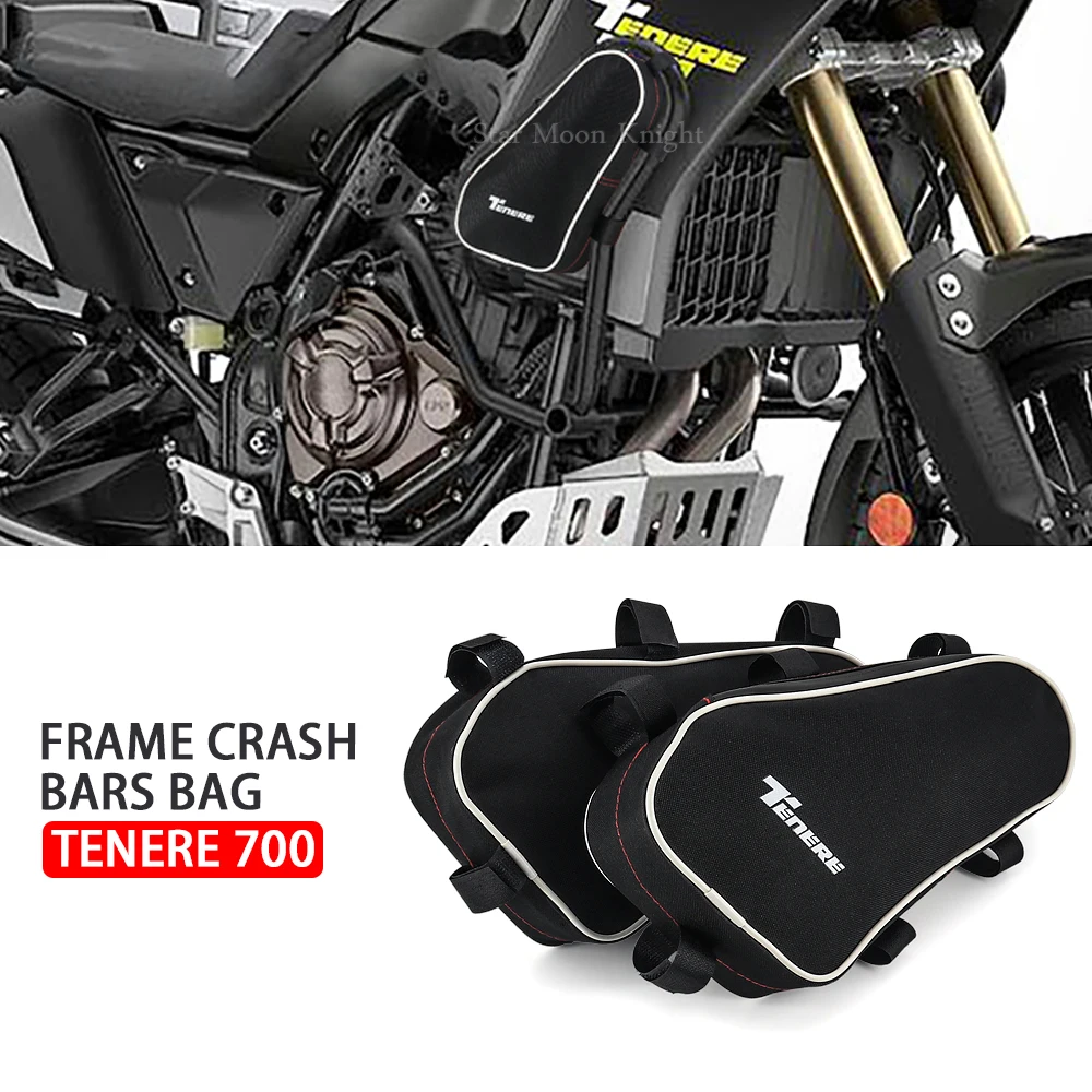 

For YAMAHA TENERE 700 Tenere700 XTZ 700 T700 2019-2022 Motorcycle Frame Crash Bars Waterproof Bag Repair Tool Placement Bag