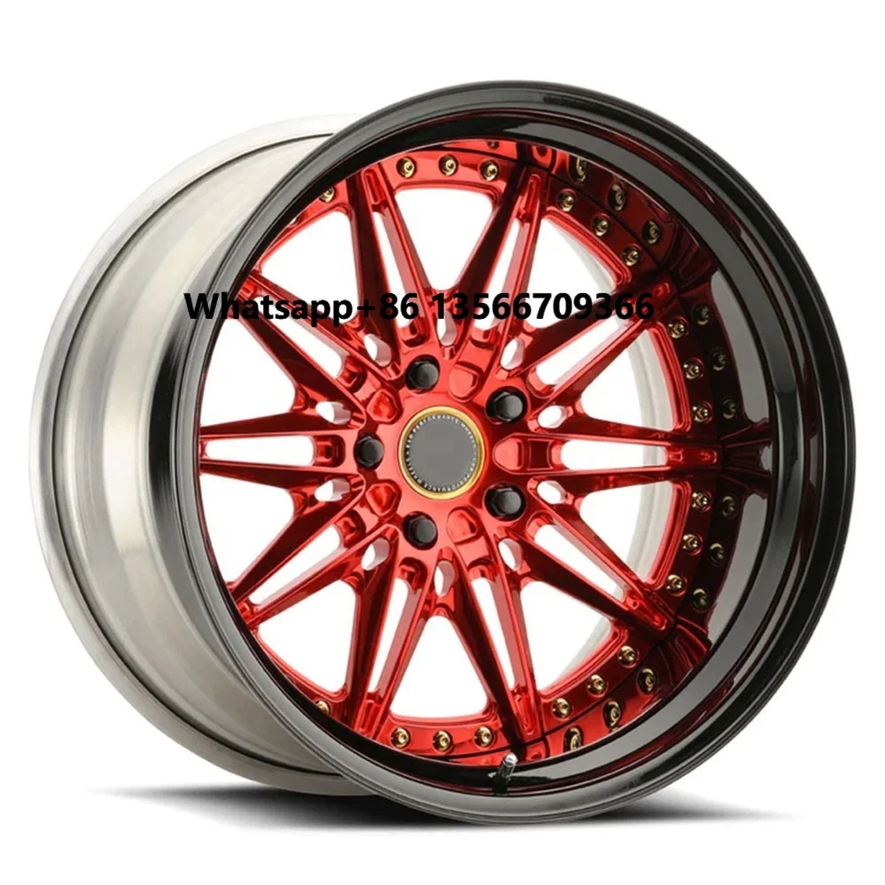 

GVICHN Direct Factory Sales Custom 35mm 3-Piece Forged Alloy Wheels 18-24 Inch New Aluminum Custom Wheels