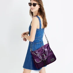 Buylor-Bolsas de nylon para mulheres, sacola designer de luxo, bolsa crossbody impermeável, grande capacidade, bolsas de ombro para viagem