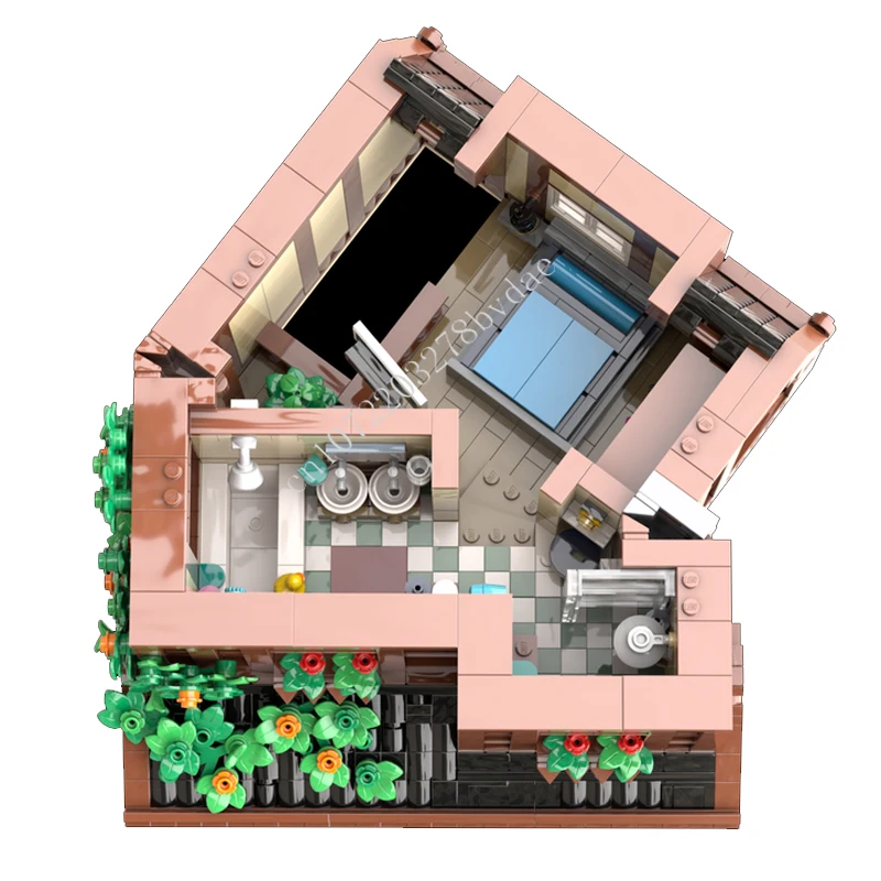 10218ピース オールドタウン MOC クリエイティブ ストリートビュー モデル 組み立てブロック 建築 DIY 教育 組み立てモデル おもちゃ 子供向け