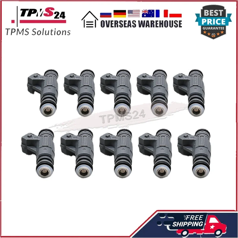 For 1996-1997 Dodge Ram 2500 1996-1997 Dodge Ram 3500 0280155721 10Pcs Fuel Injectors