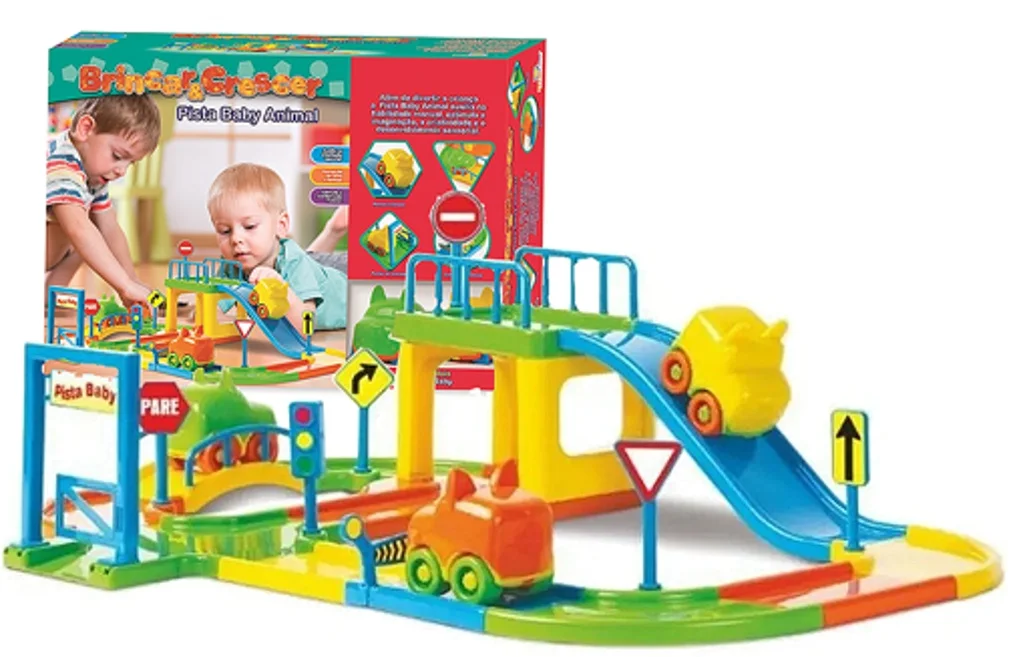 COLORFUL ANIMAL BABY TRACK-DIVPLAST