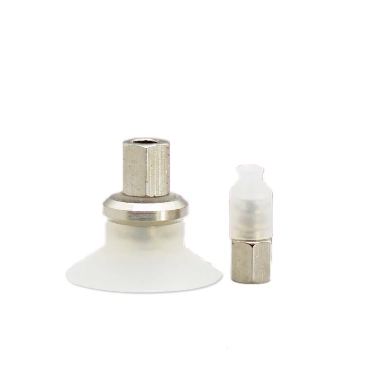 

White Silica Gel Vertical Vacuum Pad ZPT Pneumatic Components Vacuum Chucks Instead ZPT02US ZPT04US ZPT06US ZPT08US ZPT10US