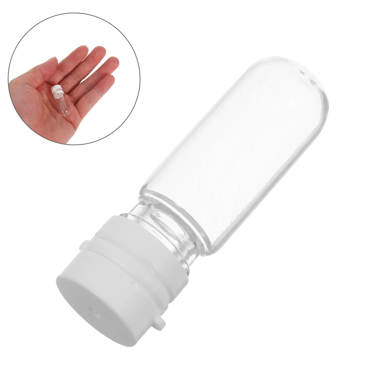 

20pcs 2Ml Travel Size Empty Bottles: Leakproof Portable Liquid Containers For Skincare Oil Lotion Serum Reusable Mini Toiletries