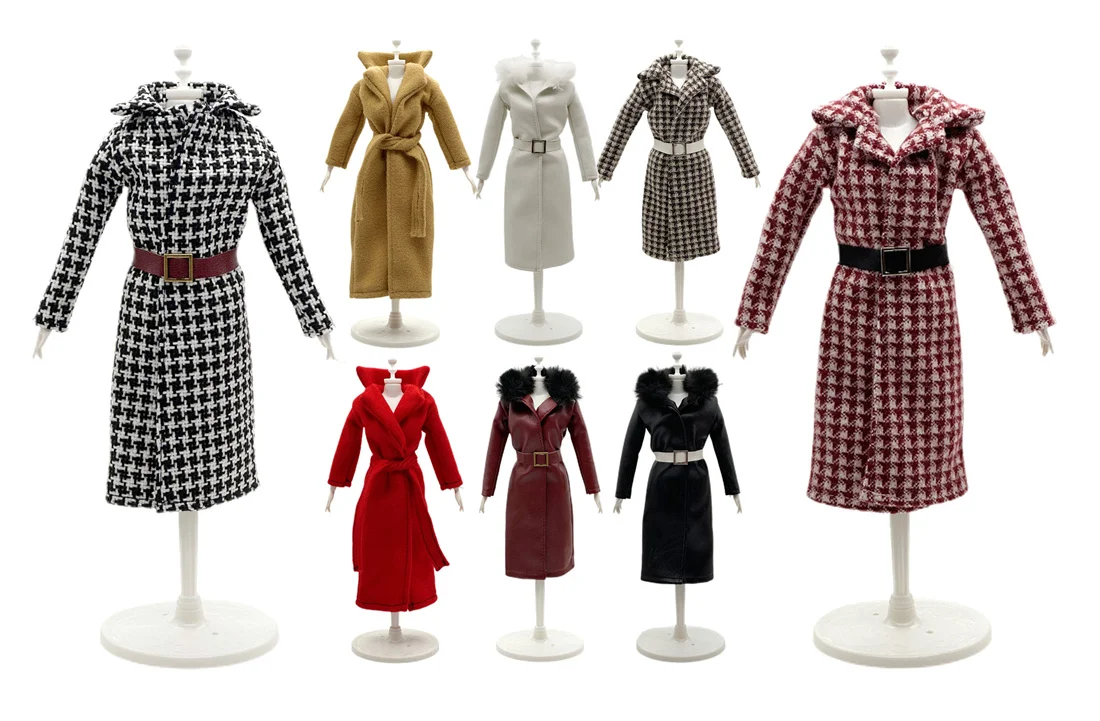 Multi Style Fashion Coat Outfit for 11.5 Inch 30cm Doll Many Style for Choice Gifts for Girls Doll Accessories