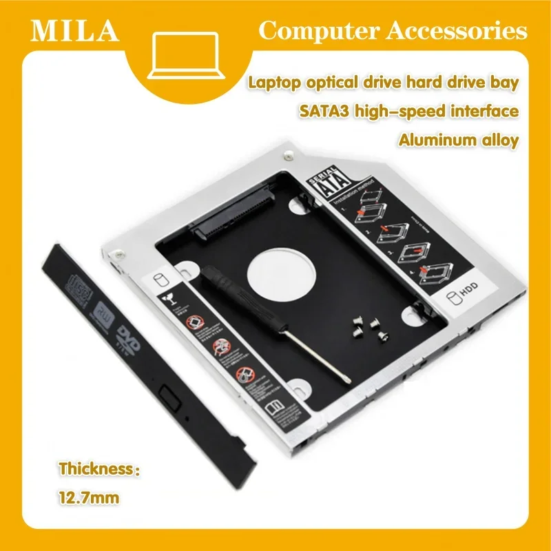 For HASSE Elegant HP230 HP240 HP260 HP280 HP430 HP530 HP540 HP550 HP560 HP570 HP630 HP640 Optical drive SSD bracket