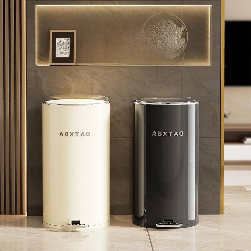 

Элегантная педальная мусорная корзина с высоким эстетическим качеством, большой вместимости, для кухни и ванной, с крышкой, для дома и быта