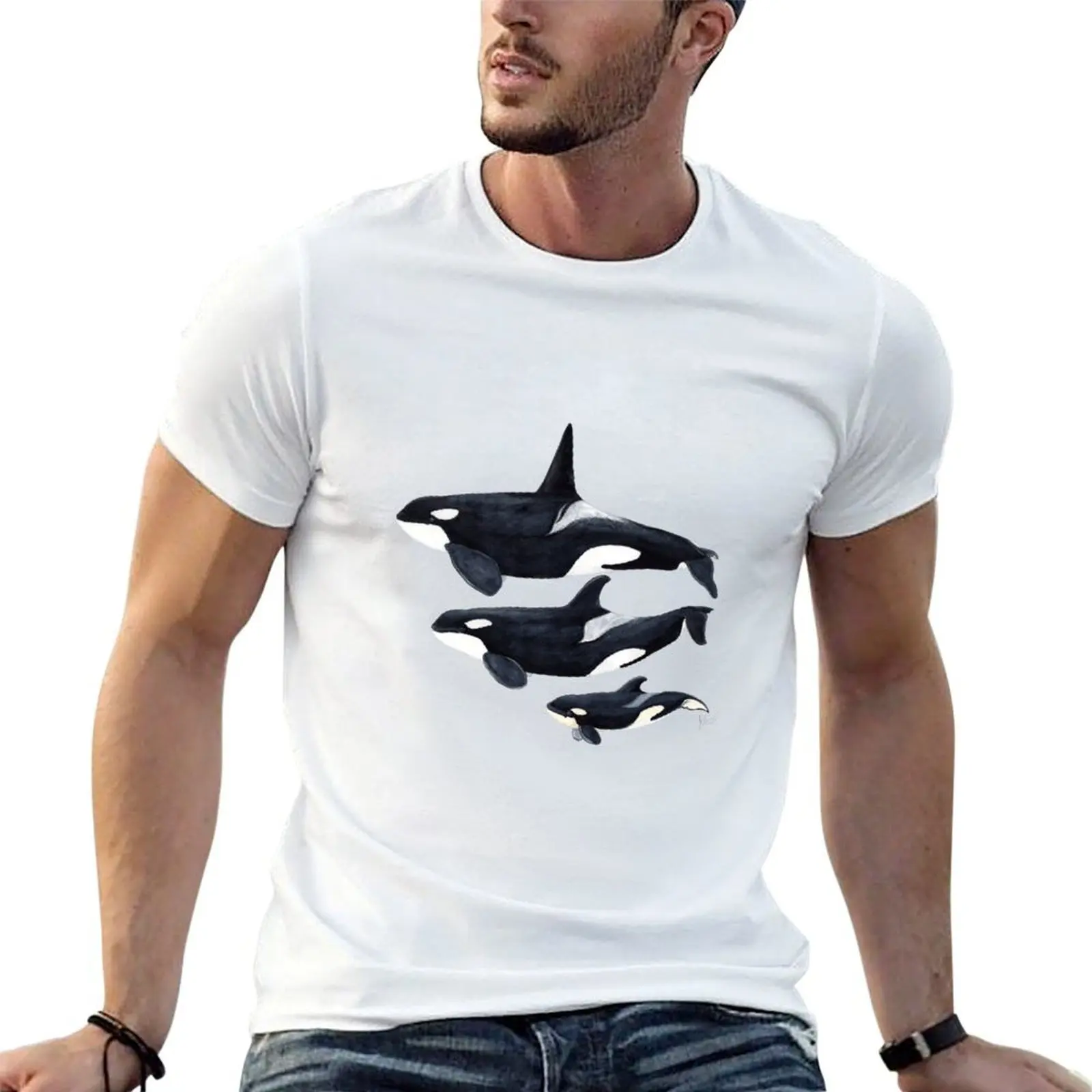 

Orca T-Shirt man t shirt designer anime t shirts for man T-Shirt