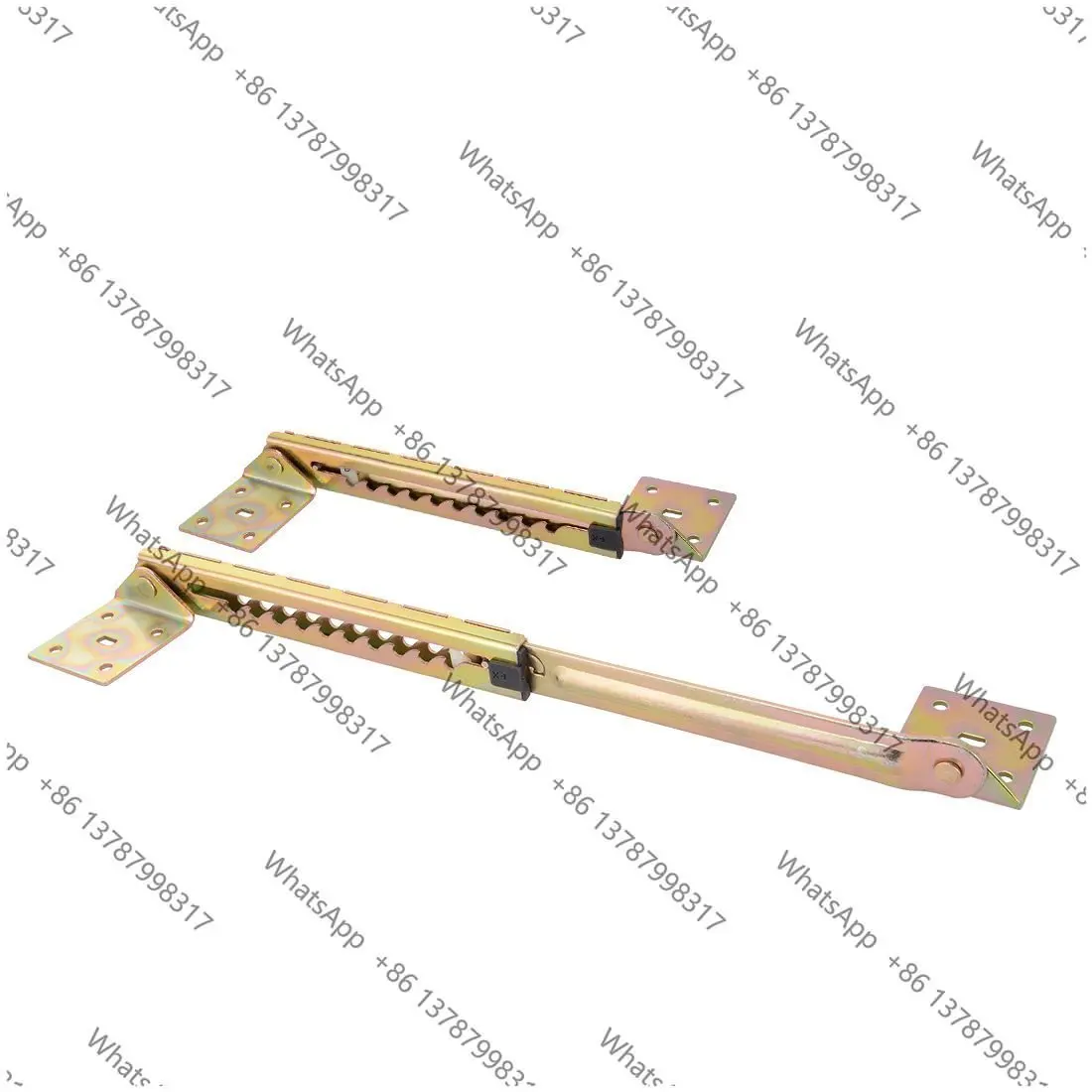 1 Pair Angle Lifting Rod Desk 4/5/710 Gear Adjusting Hinge Angle WITH Bracket Cabinet Door Pneumatic Support Hardware