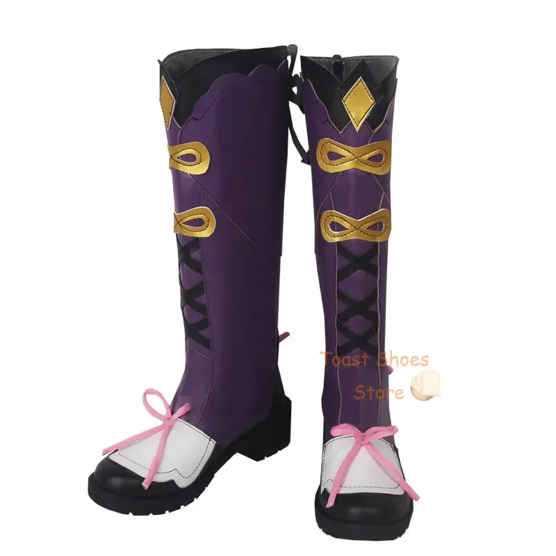 Genshinimpact Yun Jin Nieuwe Stijl Cosplay Laarzen Komische Anime Game Rollenspel Voor Con Party Halloween Cosplay Kostuum Rekwisieten Schoenen