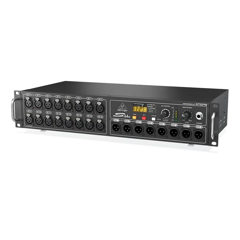 Behringer S16 kotak panggung 16-input untuk konsol Mixer Digital X32-Series Behringer