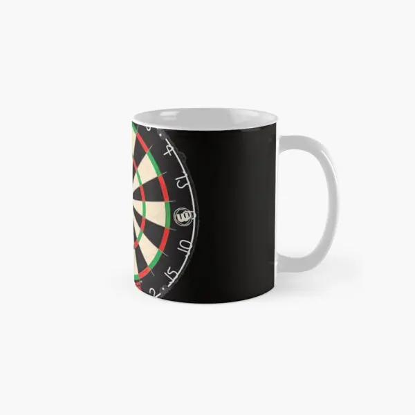 Winmau Blade 5 Dartboard Classic  Mug Printed Cup Photo Picture Handle Round Tea Image Design Simple Coffee Gifts Drinkware