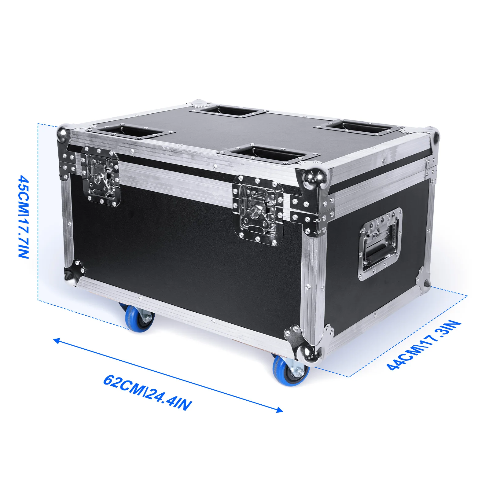 Flight Case Gator Cases for （4）18LEDs Waterproof RGBW+UV Par Lights Stage Effect Lighting