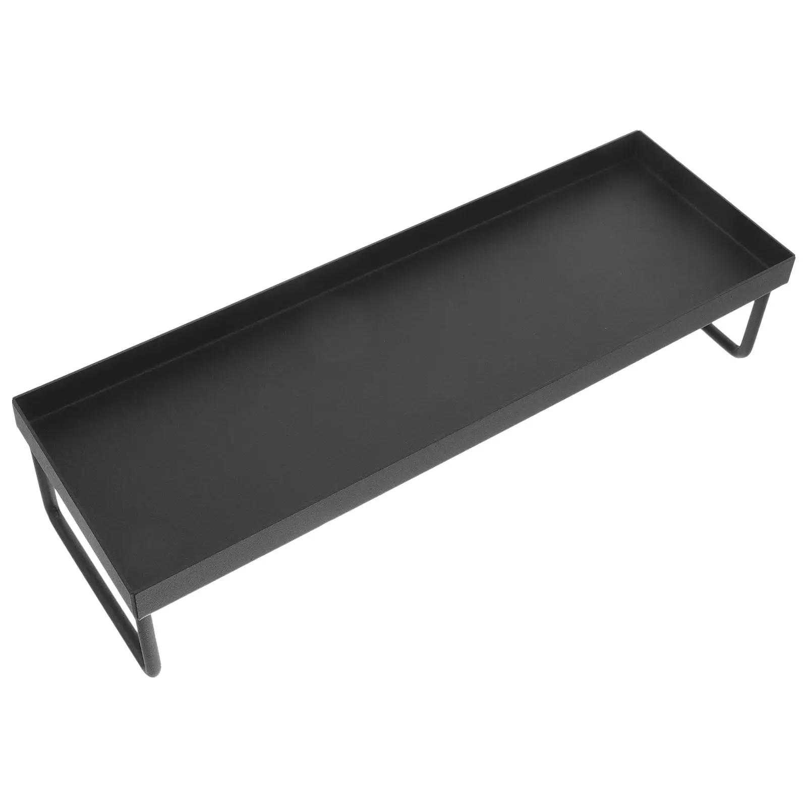 Metal Rectangular Planter Tray for Indoor Micro Landscaping Small Plants Flower Pot Decorative Gardening Bonsai Container