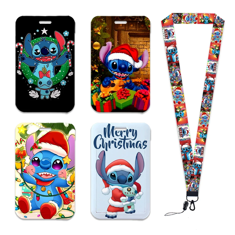 

Cartoon Christmas Neck Strap Lanyard Key Keychain Badge Holder ID Credit Card Pass Hang Rope Lariat Mobile Phone Accessories