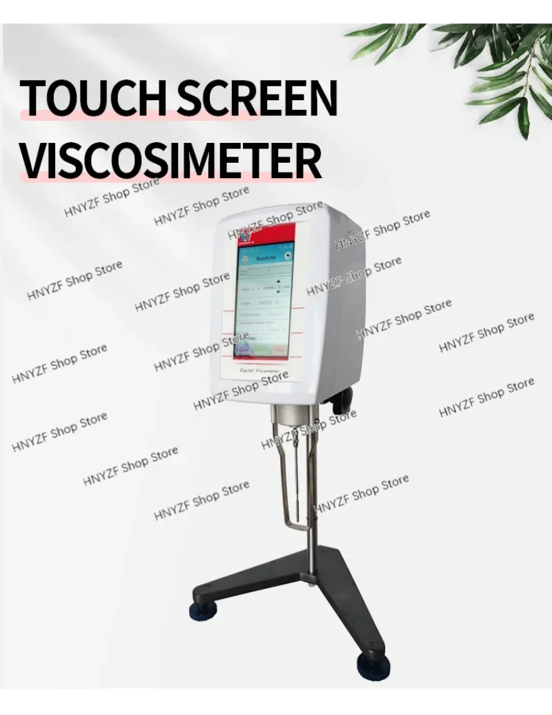 With No.0/1/2/3/4 Spindles Touch Screen 2 Million Cps Viscosity Meter NDJ-5ST/NDJ-8ST Digital Kinematic Viscometer