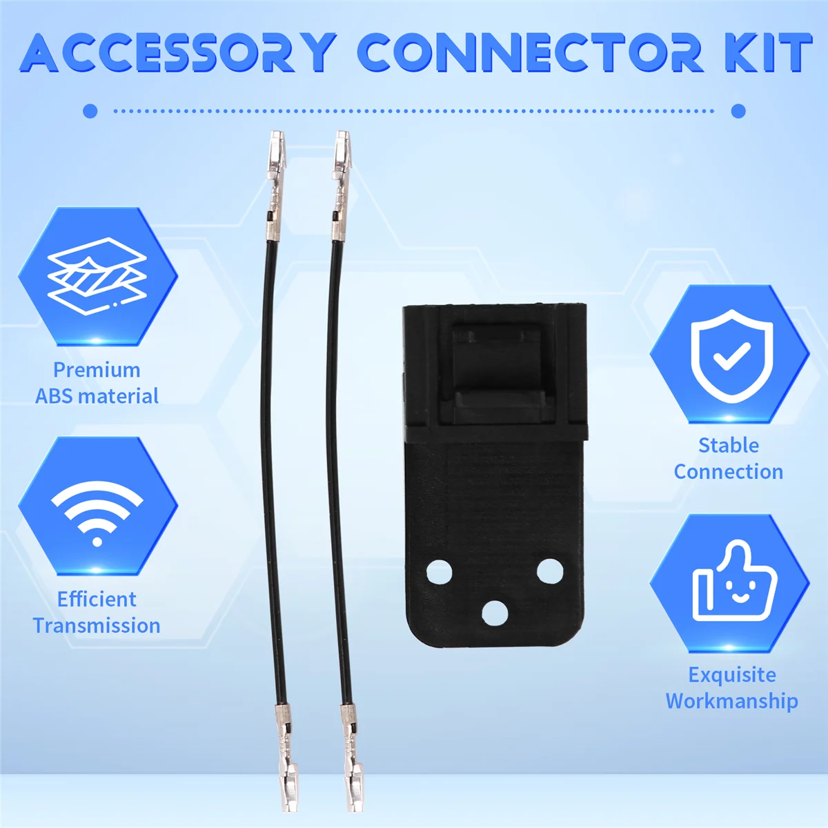 Комплект разъемов для аксессуаров BFYLW 9X для 16-контактных радиостанций Motorola CM300 HLN9457 и HLN9242