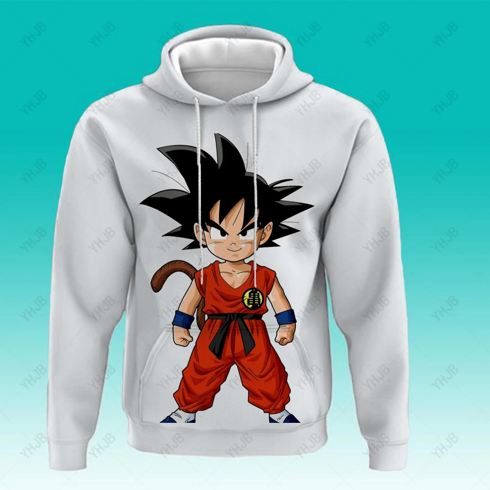 Dragon Ball Z Super Saiyan Hoodies Boys Children Clothing Anime Vegeta Goku Clothes Hoodie Sweatshirts Autumn Coats