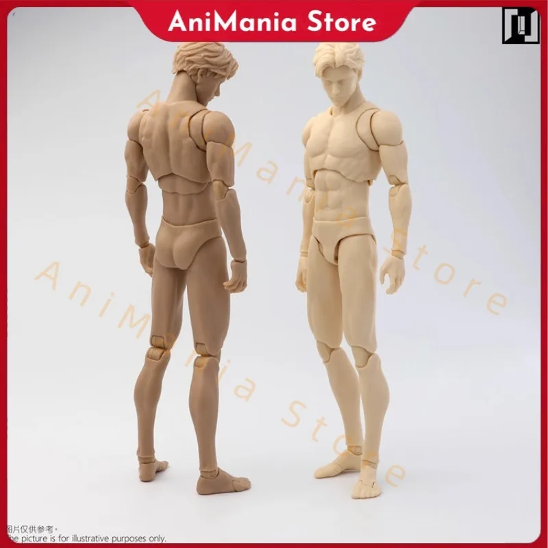 

Mirrfig MF001 1/12 Male Lean Thin Joint Body 16.2cm Super Flexible White Yellow Action Figure Anime Body Model