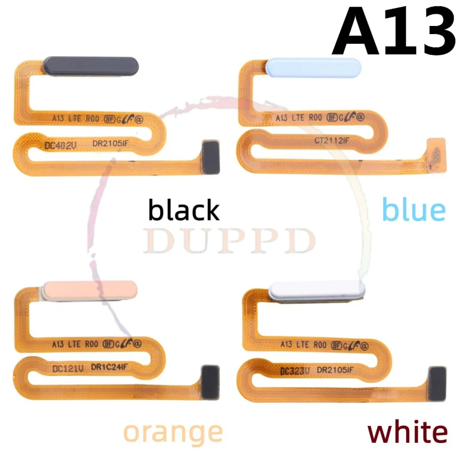 Home Button Fingerprint Touch ID Menu Return Key Recognition Sensor Flex Cable For Samsung A03s A13 A30 A40 A50 A70 A90 4G 5G