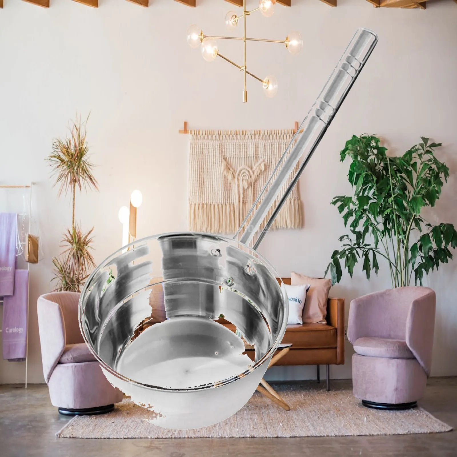 Big Spoon Large Lade Ample Capacity Sturdy Tools Kitchen Water Dipper for Home Gardening Restaurant Serving Soups Stirring