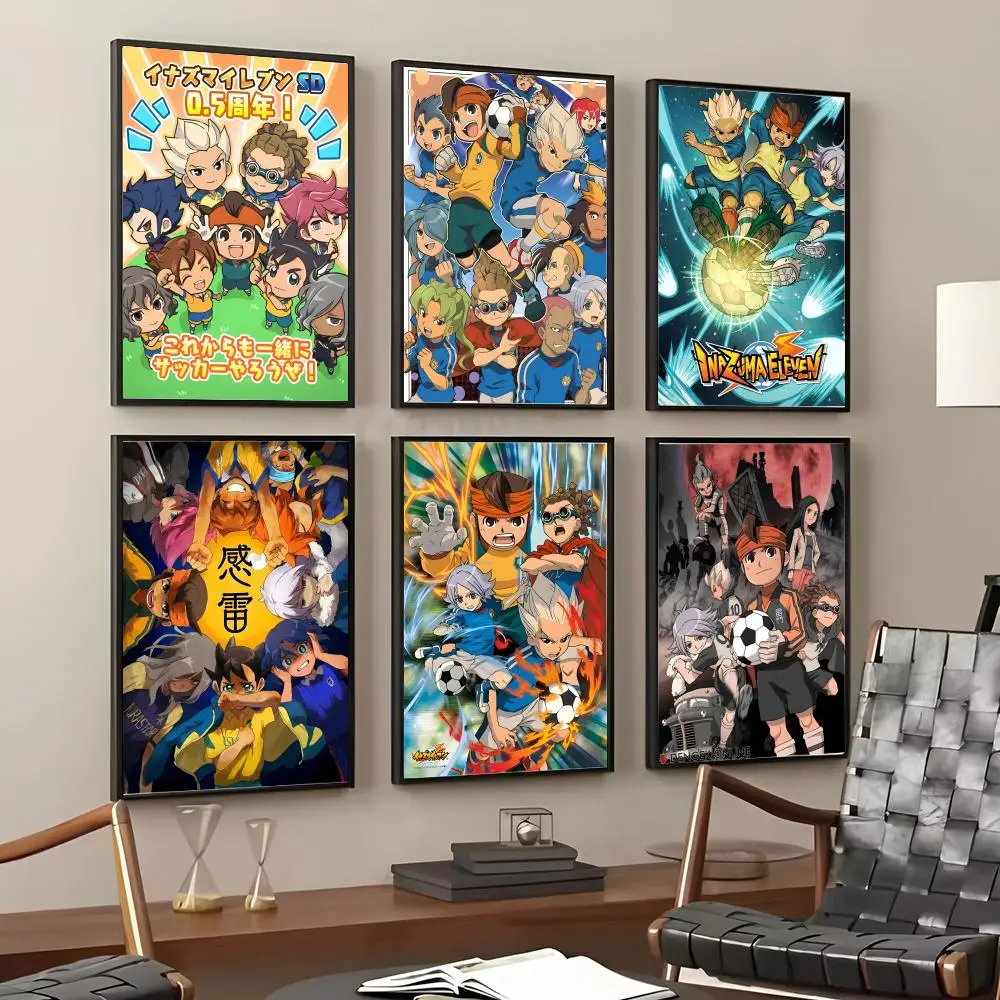 Aniem I-inazuma eleven Painting Calligraphy Cotton Canvas Wall Art Poster HD Print Modern Home Decor Painting