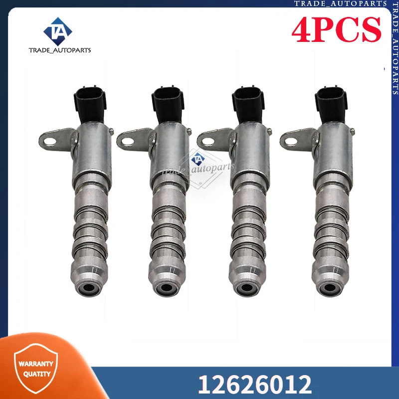 

12626012 Set Of 4 VVT Engine Variable Timing Solenoid For GMC Canyon Cadillac ATS SRX Chevy Equinox 12636175 12588943 12615613