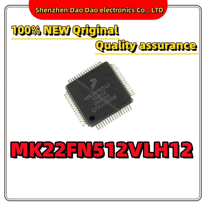 

MK22FN512VLH12 MK22FN512VLH IC MCU chip LQFP-64 New original microcontroller IC