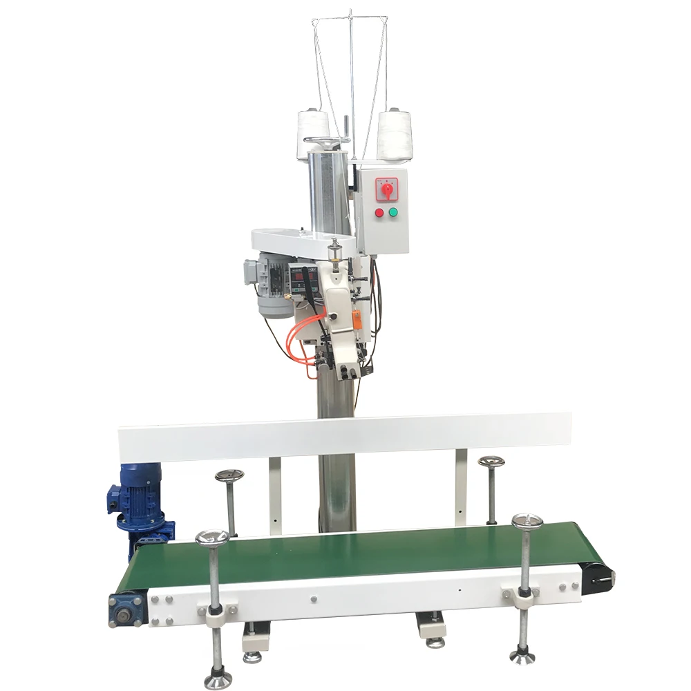 Automatic Fertilizer Gunny Bag Conveyor Belt Bag Sewing Machine GK35-6A