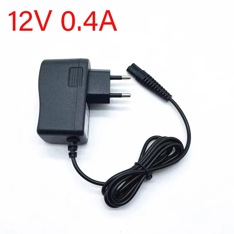 

12V 0.4A 2 Hole EU/US Wall Plug AC Power Adapter Charger 190 199 1775 330 340 4775 4745 5412 720 979 9565 for Braun Shaver