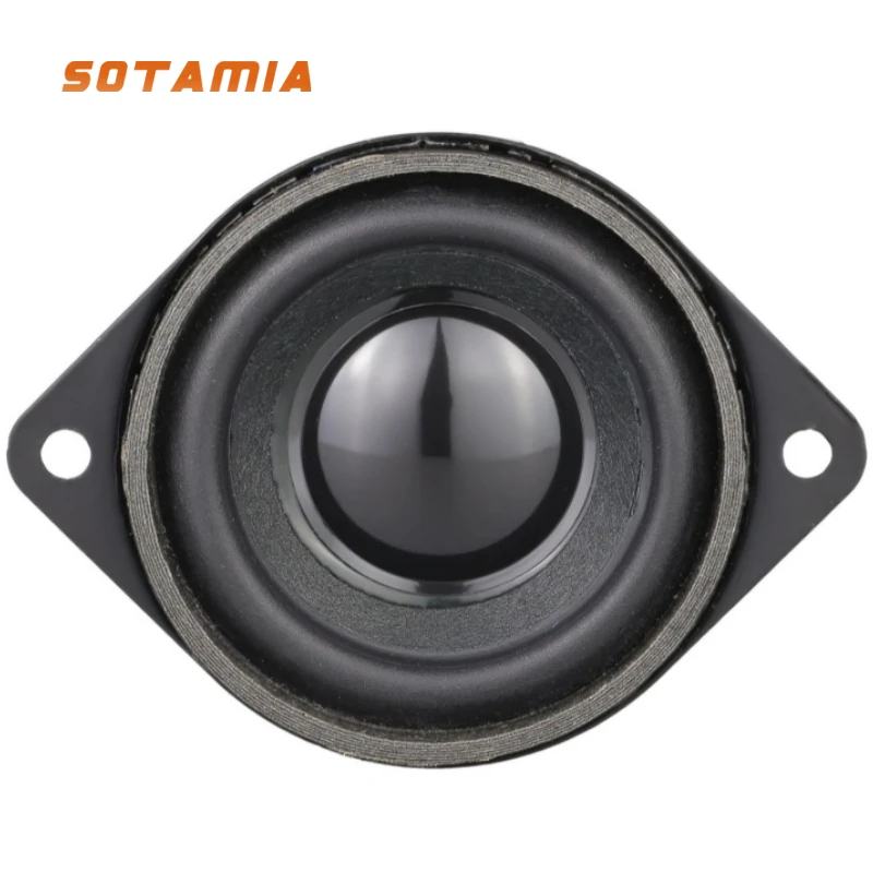 

SOTAMIA 2 шт. 1,75-дюймовый полнодиапазонный динамик 4 Ом 5 Вт 16-ядерный резиновый боковой бинауральный мультимедийный внутренний магнитный динамик