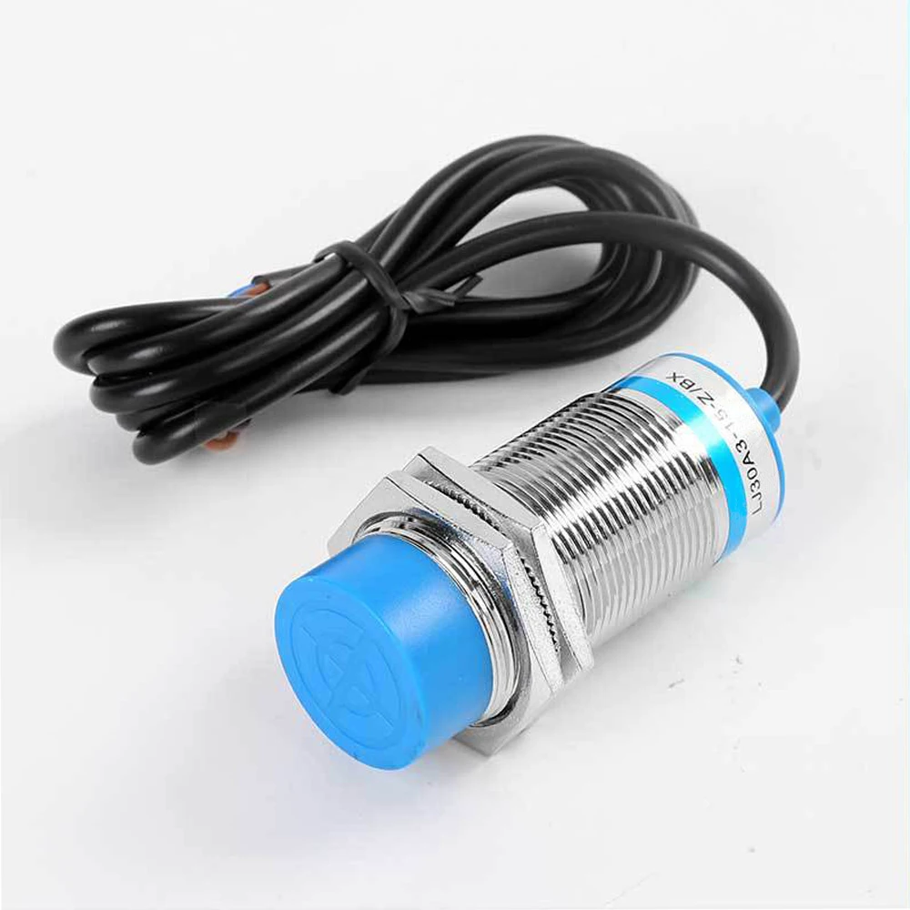 ABILKEEN LJ30A3-15-Z Inductive Proximity Sensor Switch 30MM Proximity Sensor Switch 15MM Detection Distance NPN/PNP Output DC/AC
