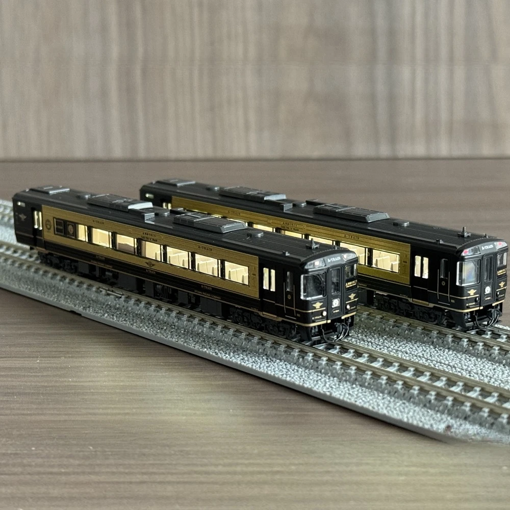 TOMIX N-type 1/160 Train Model Kyushu Kiha 185 Series A Train Diesel Locomotive 98152 2-section Train Set Boy Toy Gift
