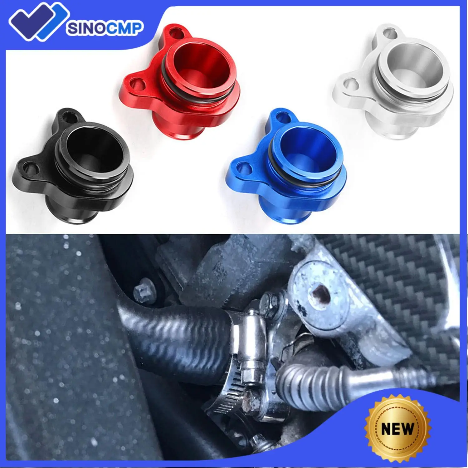 

Black Blue Red Silver Upgraded Coolant Water Hose For BMW 330i 528i 328i 135i 335i Z4 N20 N52 N54 N55 2.0 3.0L 11537541992 Parts
