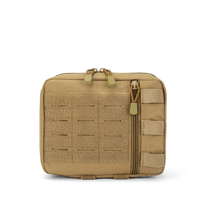 Tactical Molle Admin Pouch Utility Laser Cut EDC Tool Pouch Bag Horizontal Modular Pouches Outdoor Tool Molle Waist Bag