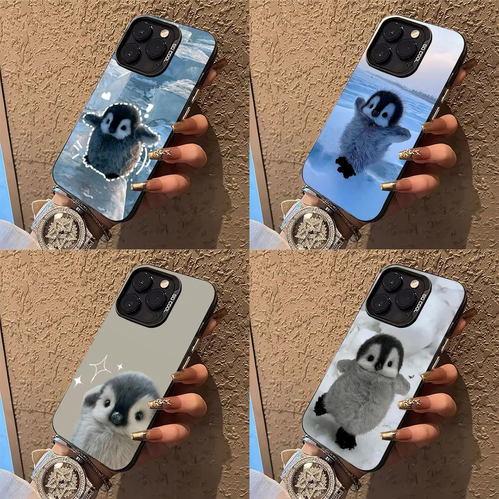 

Lovely Penguin Phone Case Phone Case For iPhone 14 16 15 11 12 13 Pro Max Mini Plus Shockproof Cover