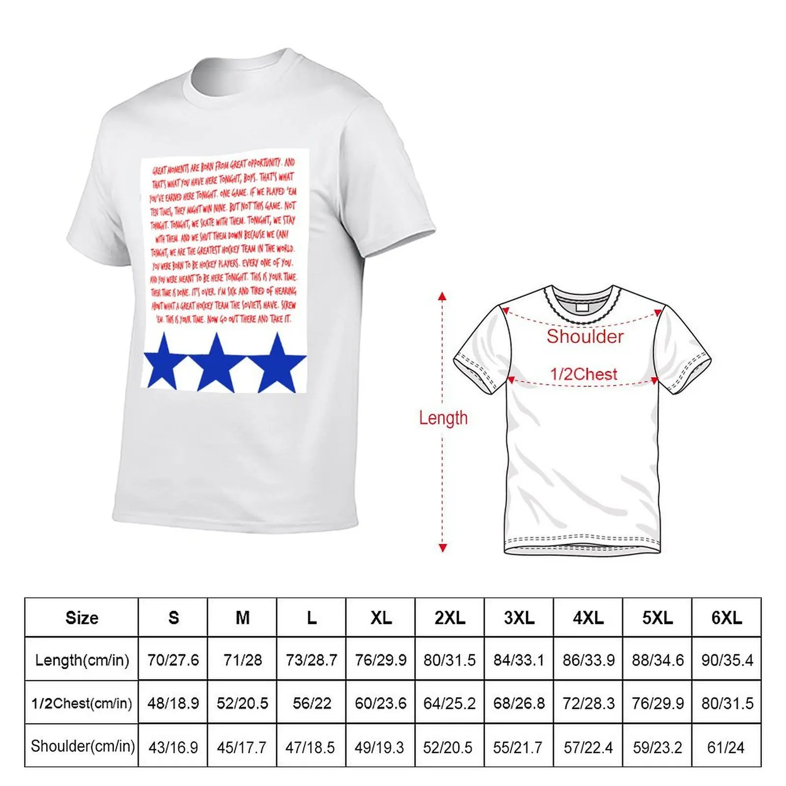 HERB BROOKS T-Shirt graphic shirts blue archive designer t shirt men