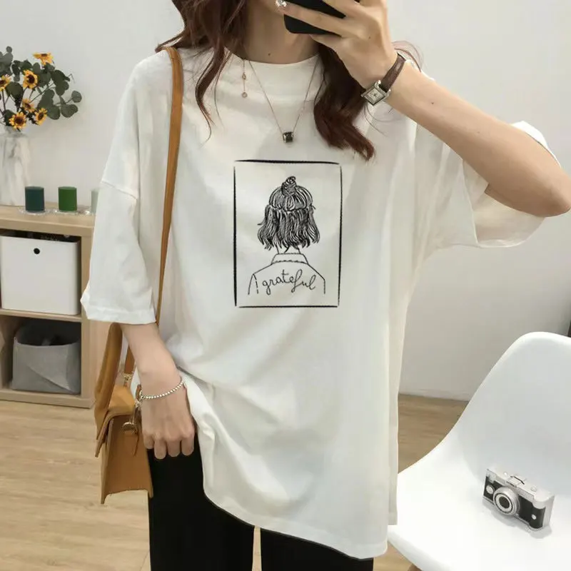 여성 임산부 산후 수유 의류, 반팔, 임산부 루즈핏 상의, 출산 의류, 간호 티셔츠