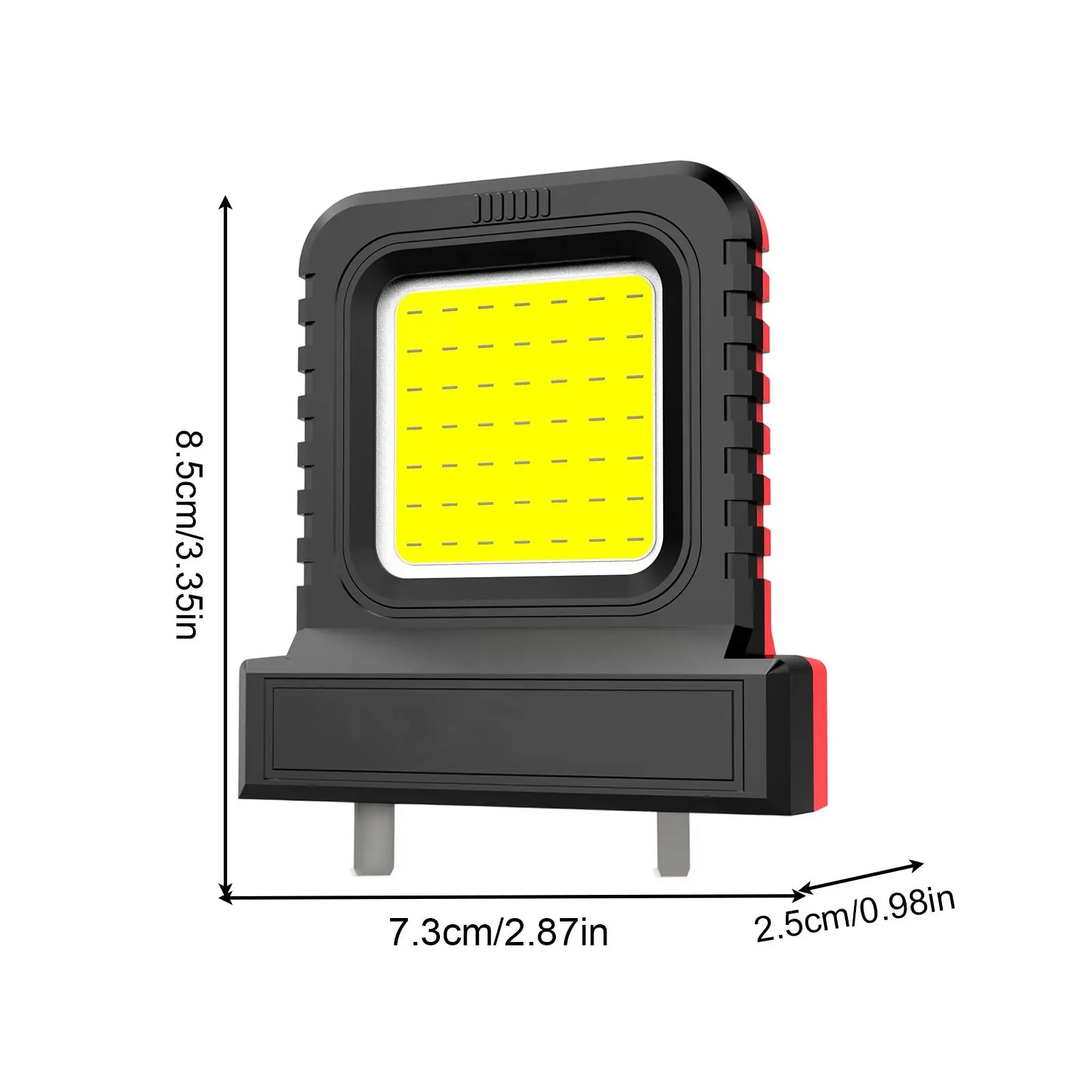 Portable Flood Light 21V Adjustable LED Flood Lighting Super Bright Spotlight For Garage Car Repair Camping Fishing Electricians